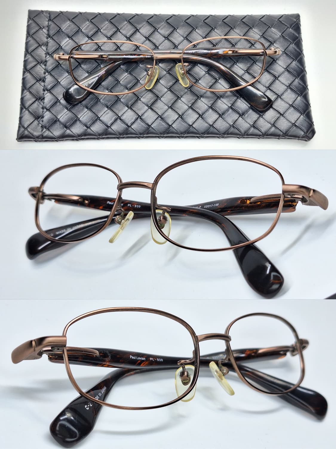 일본 사바에 하우스브랜드 Paul Lavian PL-930 티타늄 안경테 상품이미지2