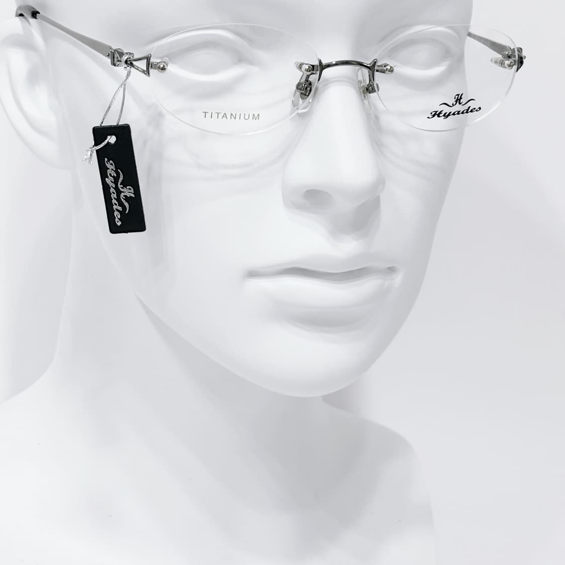 HYADES 실버 큐빅 무테 데드스탁 빈티지안경 상품이미지6