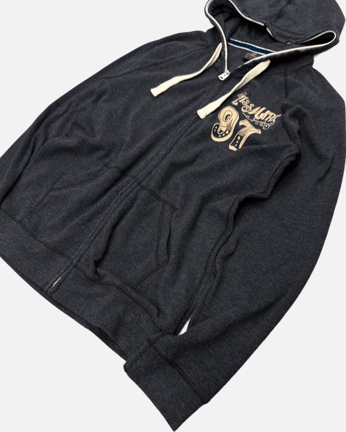 vintage lettering hood zip-up 상품이미지4