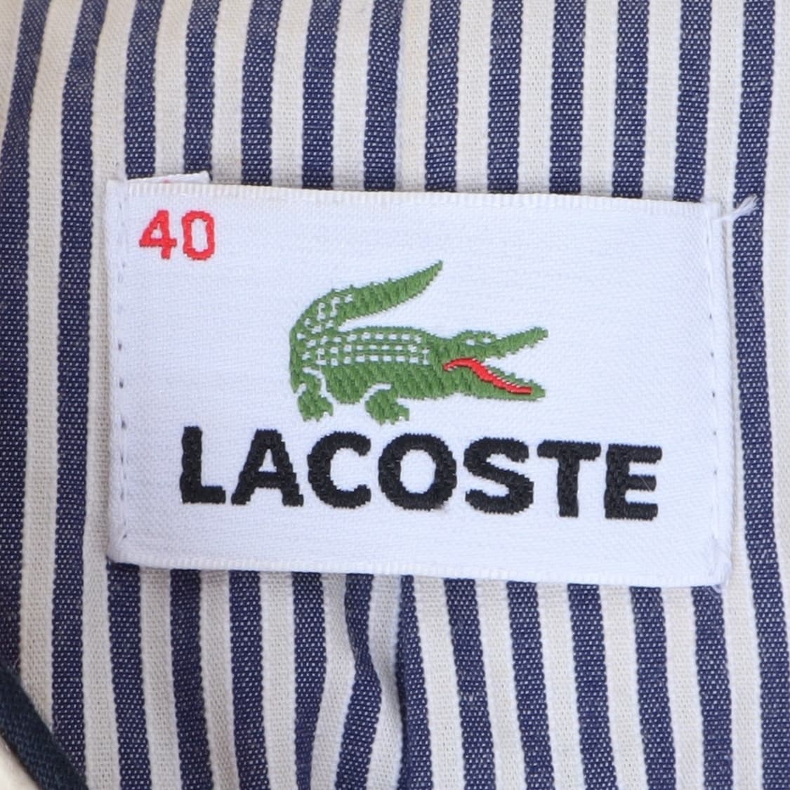 라코스테 아이보리 울 후디 코트 자켓 상품이미지8