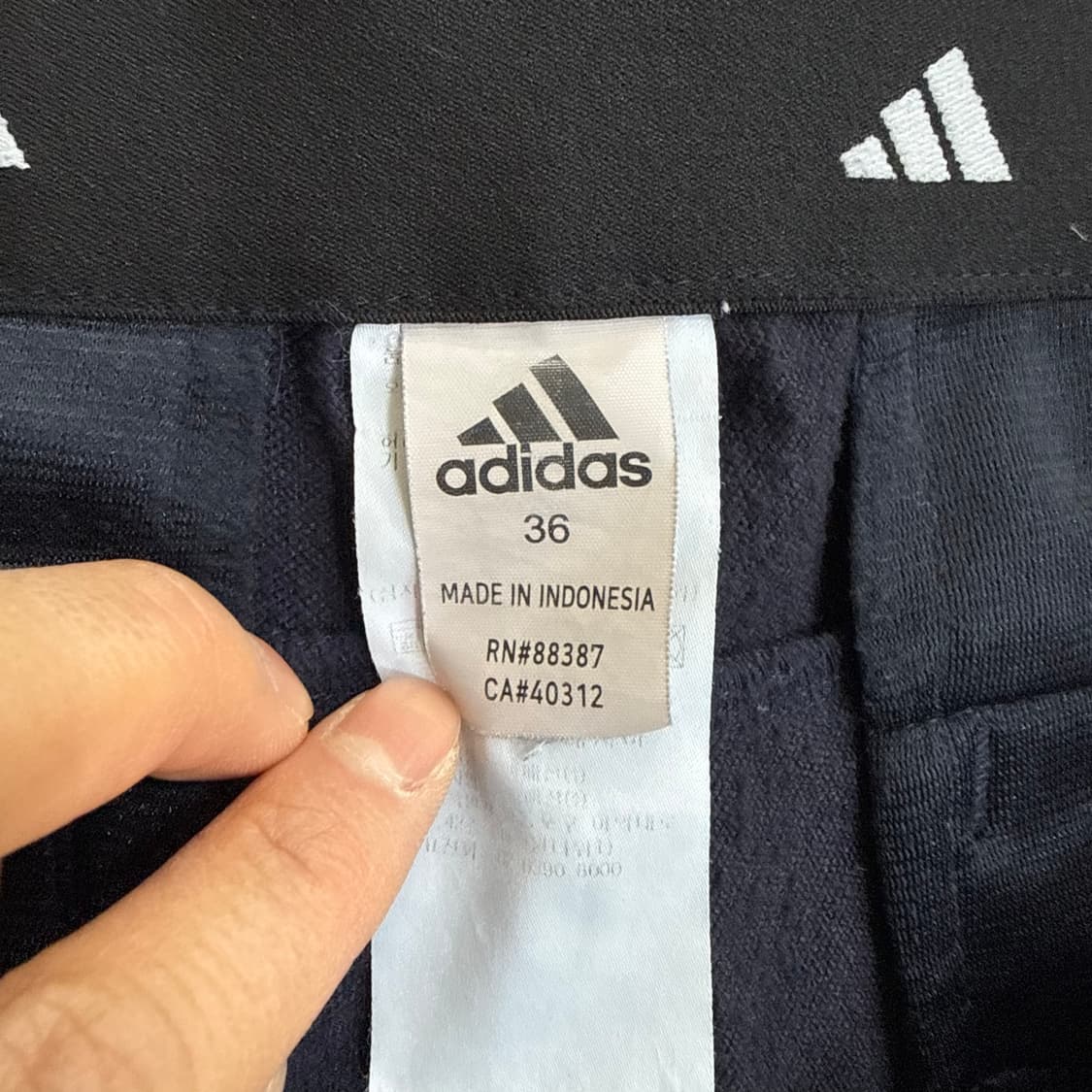36 아디다스 밴딩 팬츠 0323T 상품이미지4
