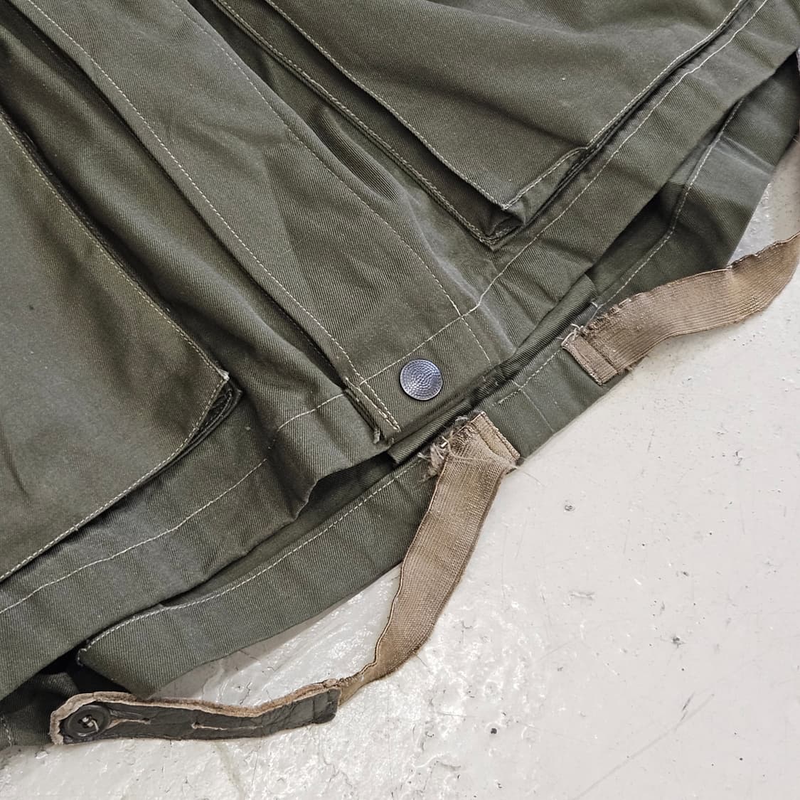 80's 이태리 군복 밀리터리 야상 필드자켓 L 상품이미지3