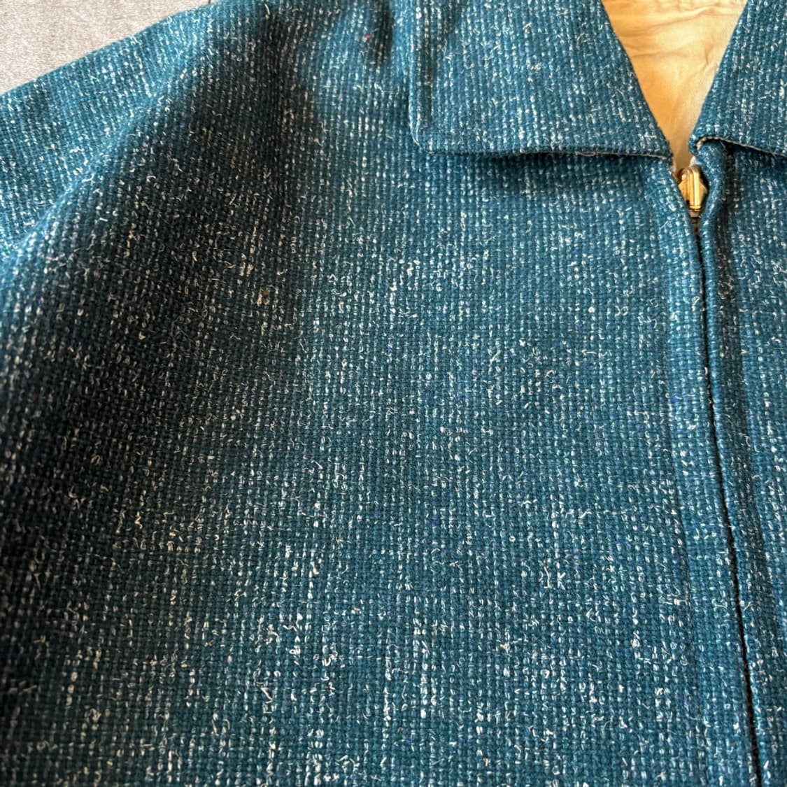 90s Vintage Nep Tweed work jacket 상품이미지5