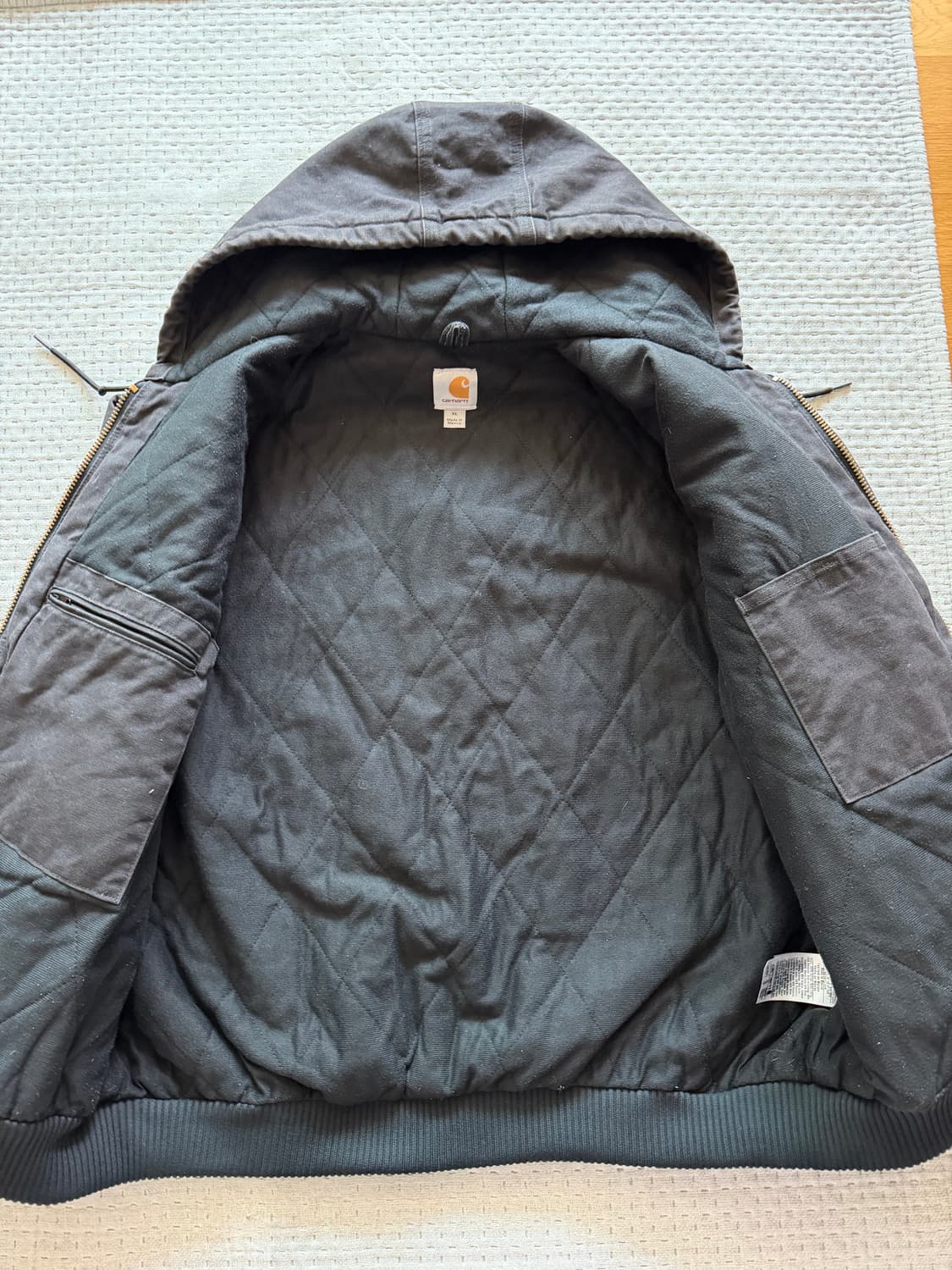 [XL] 칼하트 j130 샌드스톤 덕 액티브 자켓 상품이미지3