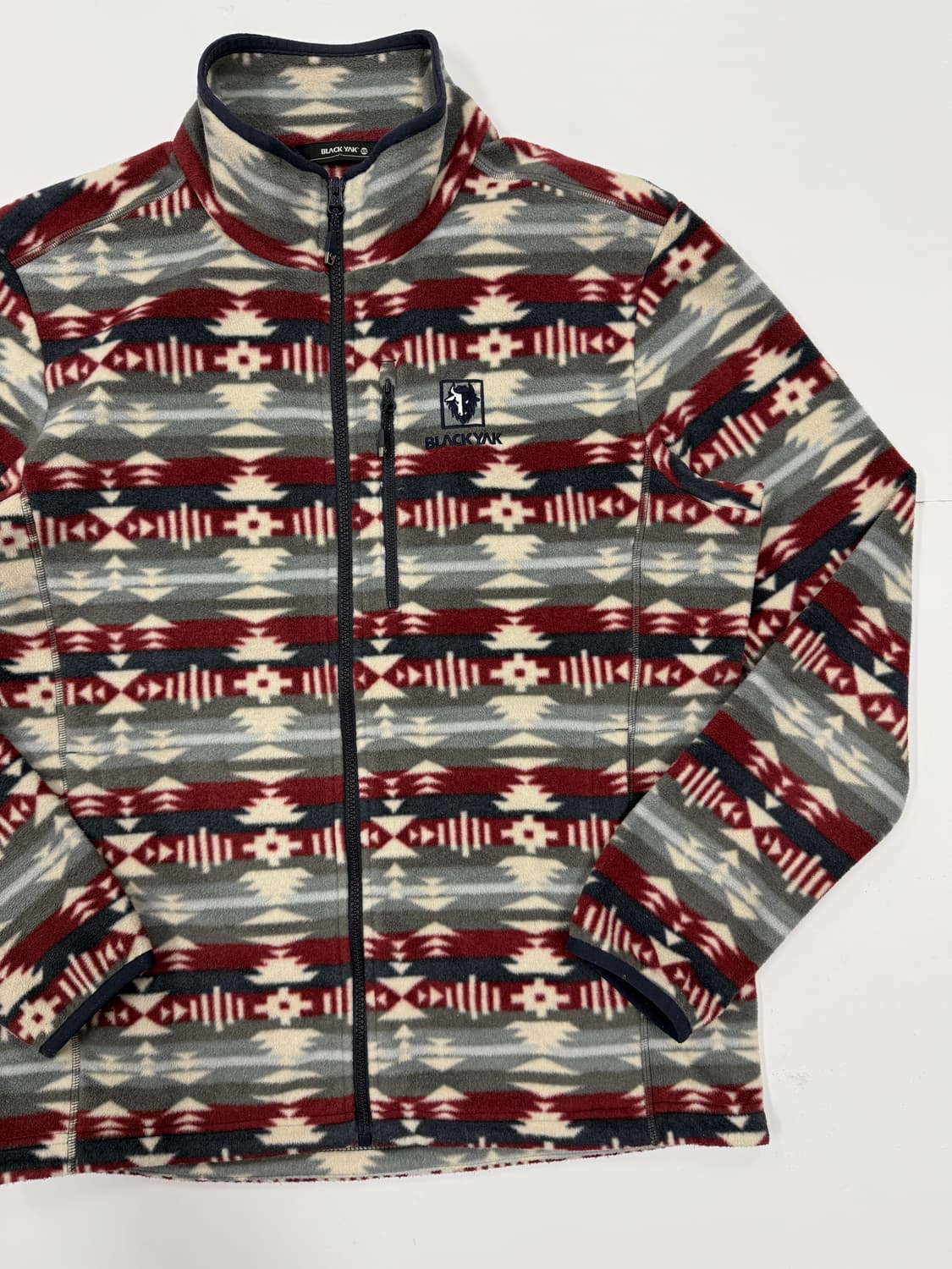 블랙야크 에스닉 패턴 플리스 집업 자켓 상품이미지2