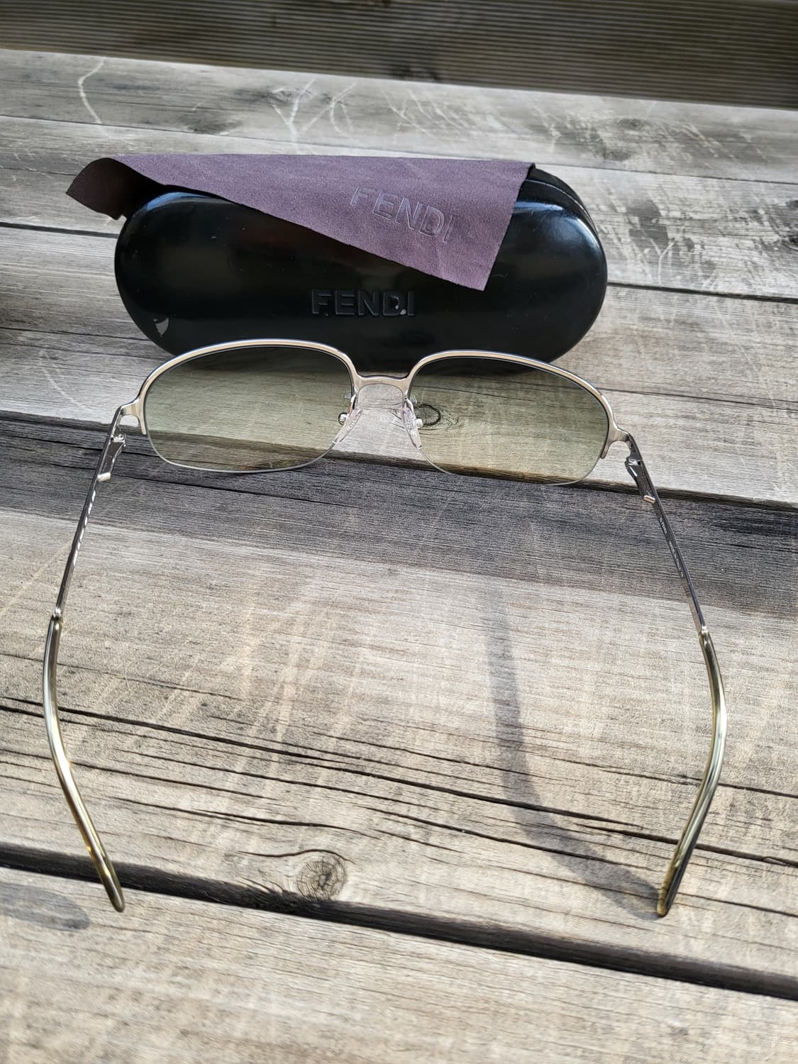 일본구매 정품 펜디 실번 반무테 선글라스 F 상품이미지7