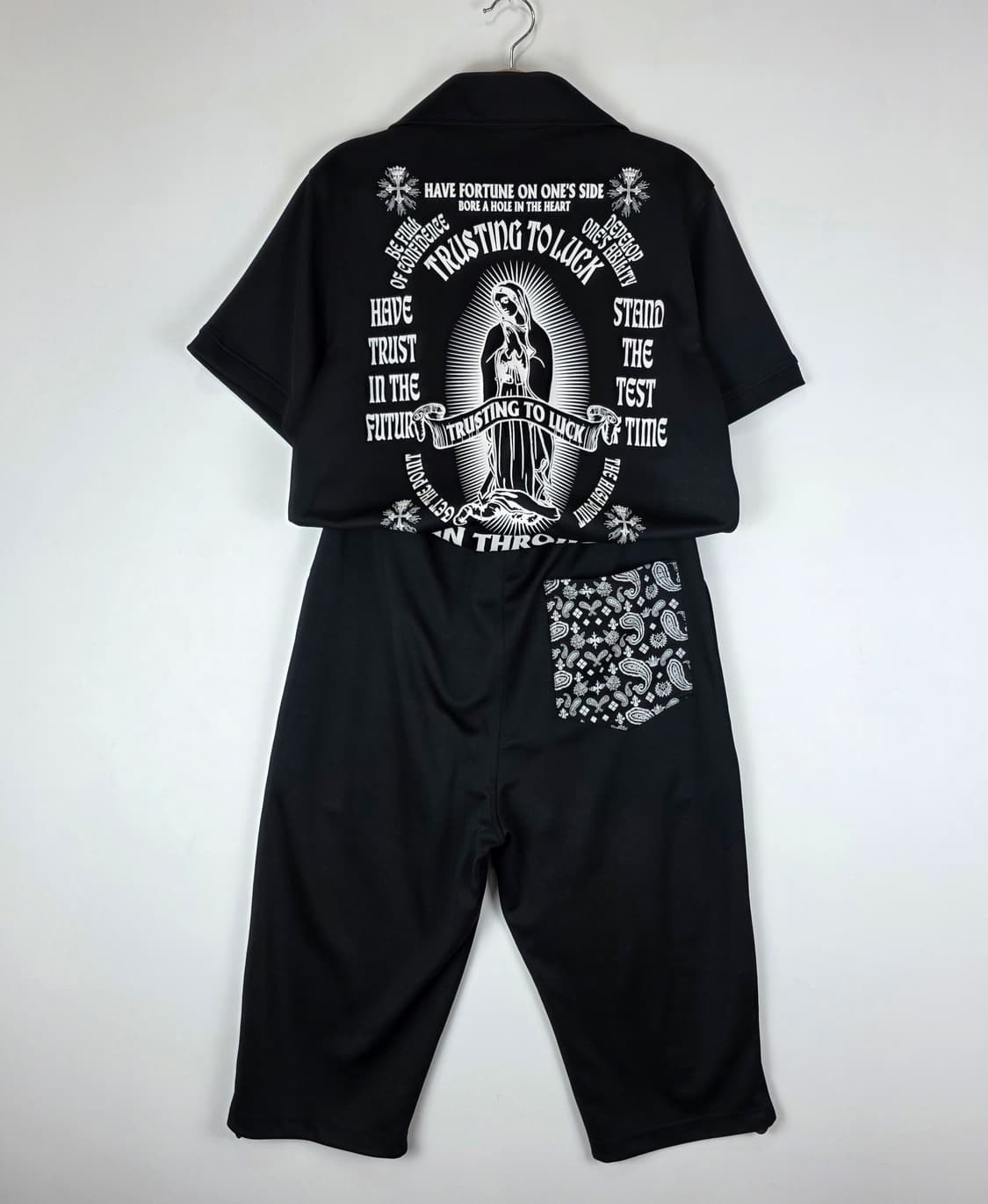 clash 펑키 프린팅 점프수트 상품이미지5