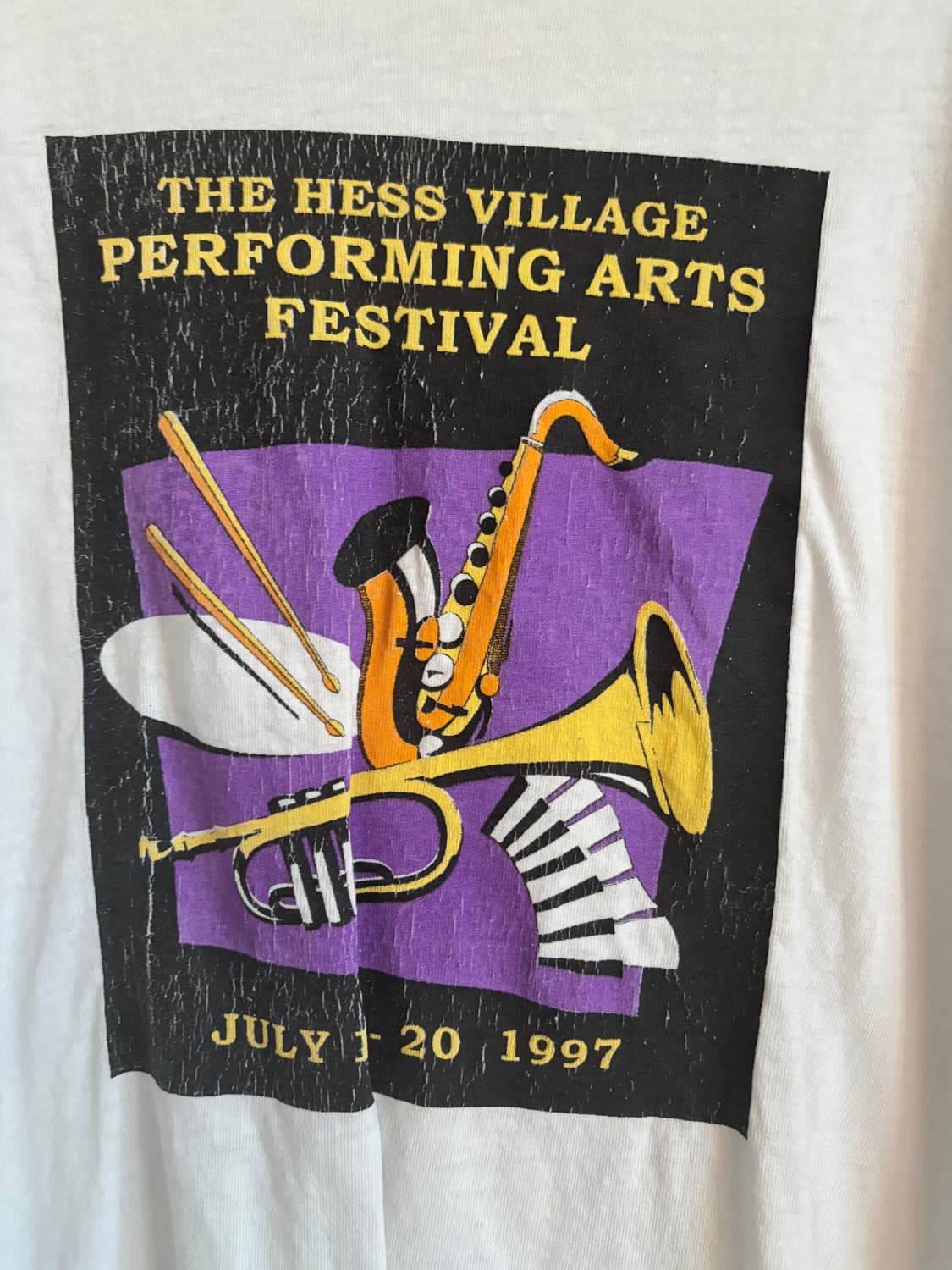90s Music festival 티셔츠  프룻오브더 룸 상품이미지3