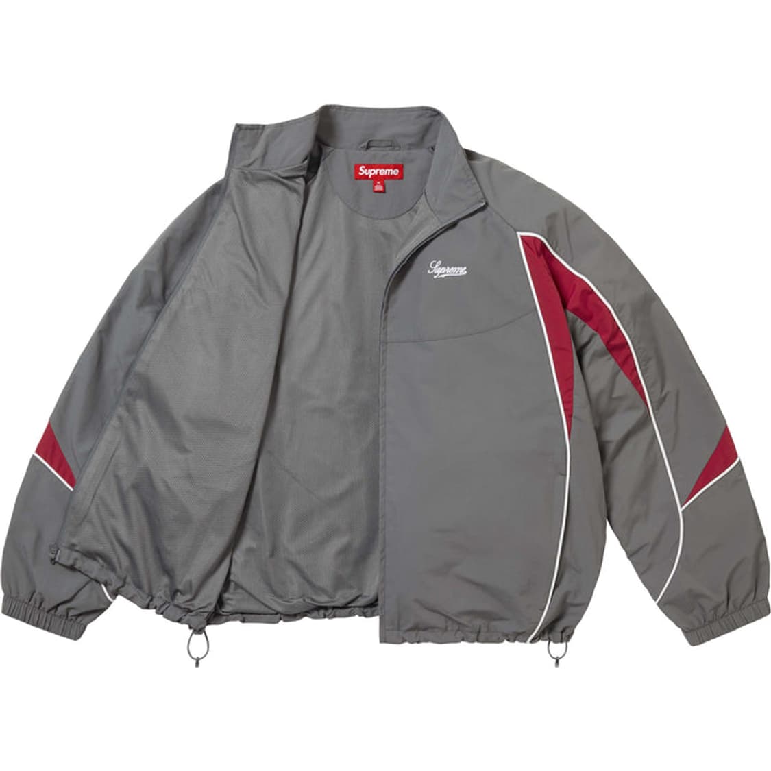 supreme contrast piping track jacket 상품이미지2