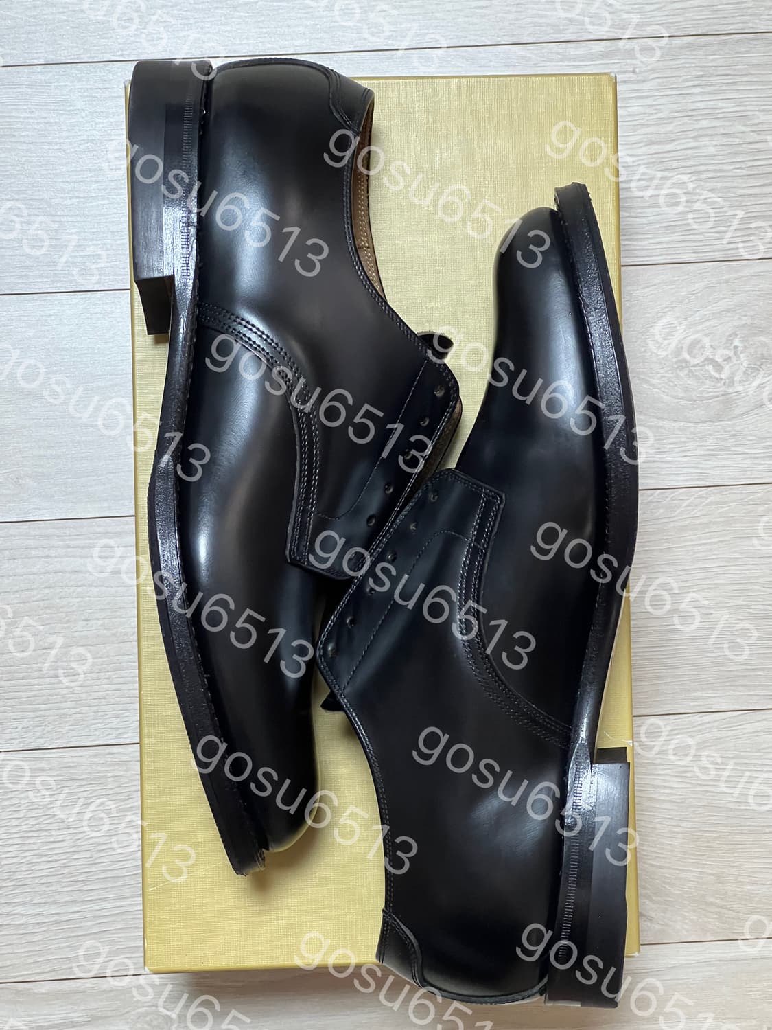 [us 7]피그벨 서비스 슈즈 블랙 상품이미지4