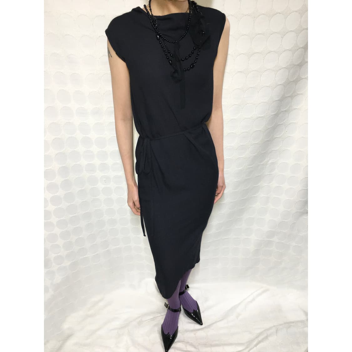 비비안 웨스트우드 네이비 블루 원피스 상품이미지2