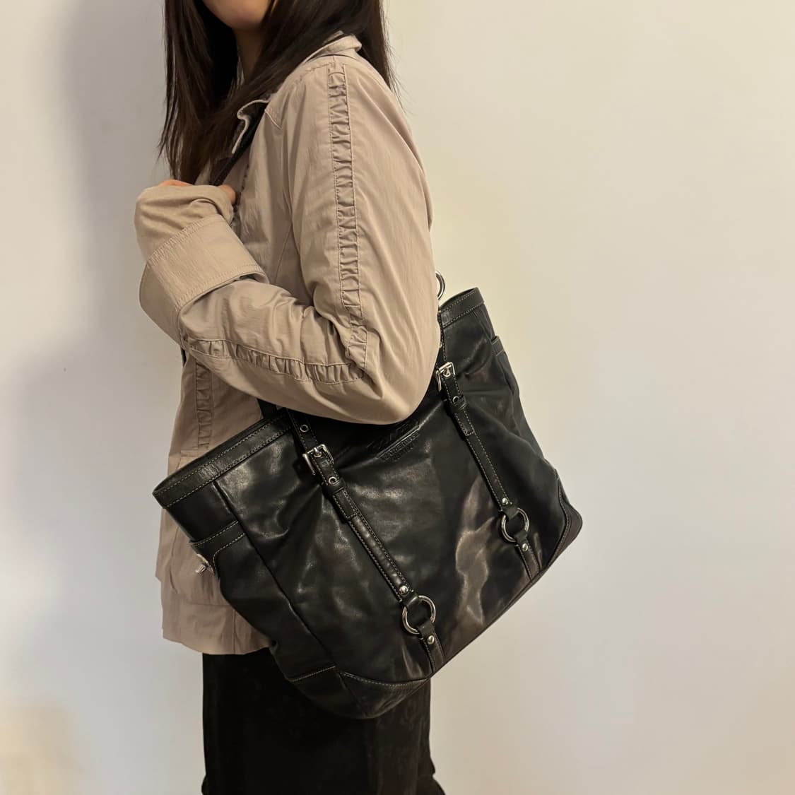 coach cowhide tote bag 상품이미지2