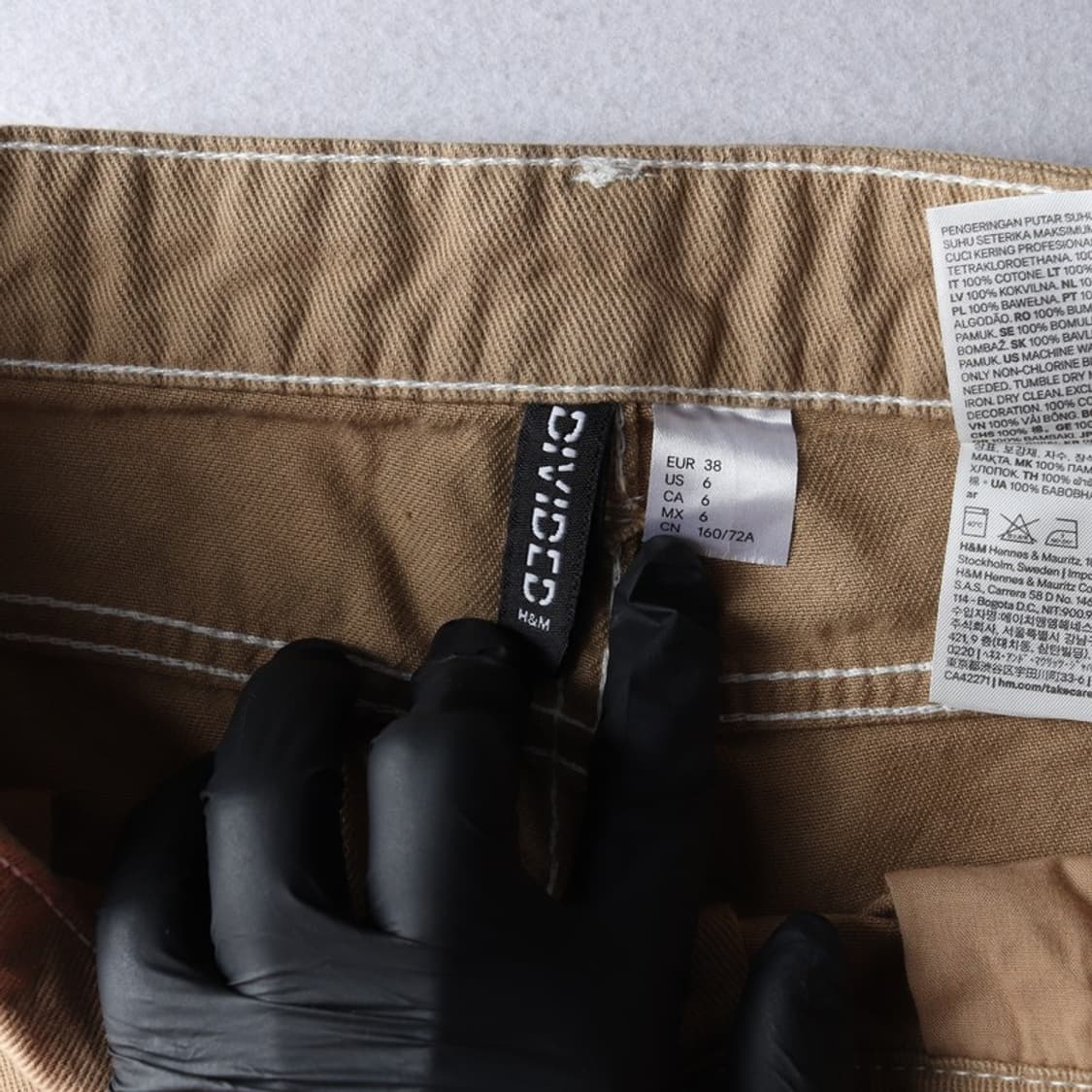 에이치앤엠 와이드 카고팬츠  상품이미지6