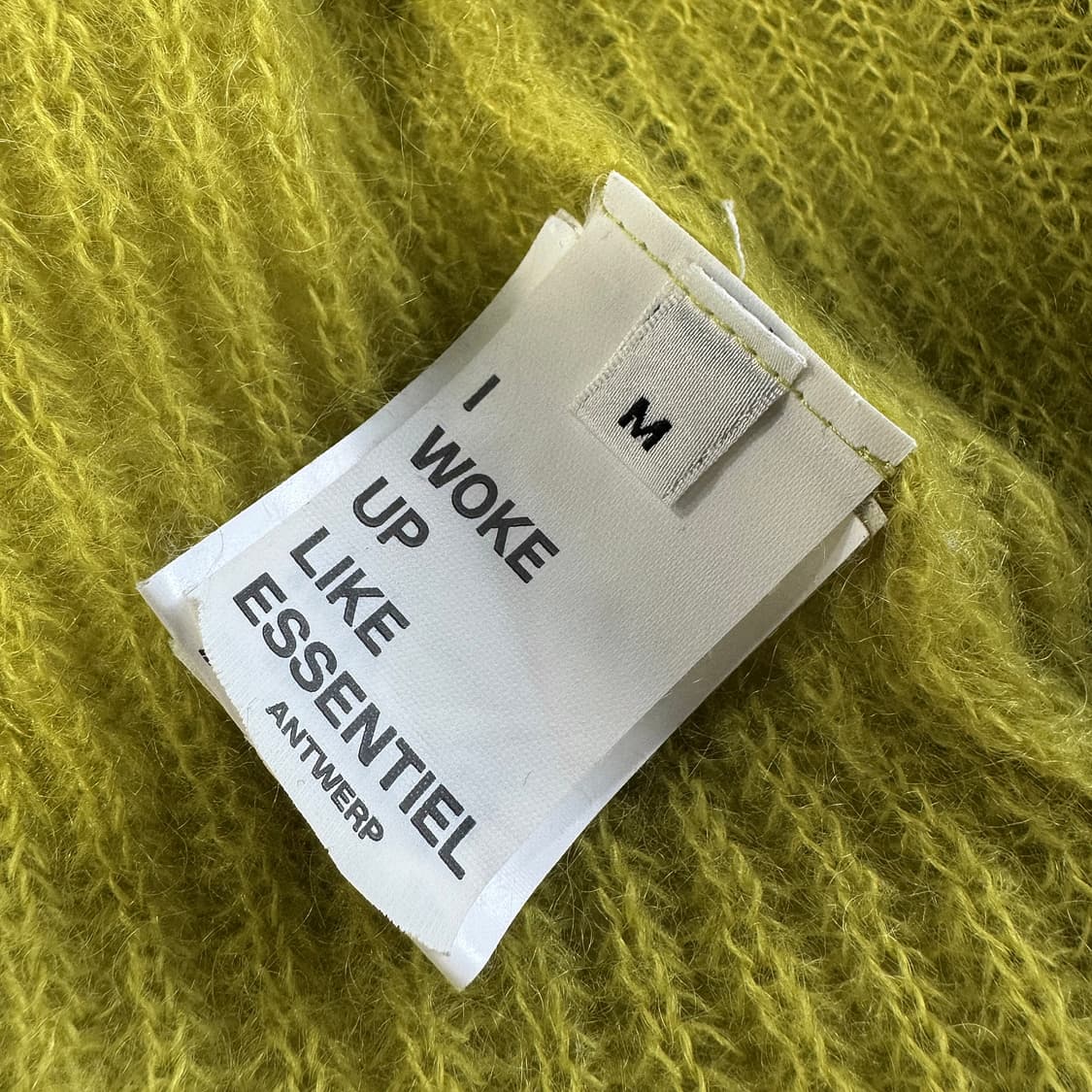 에센셜 앤트워프 모헤어 울 니트 가디건 상품이미지3