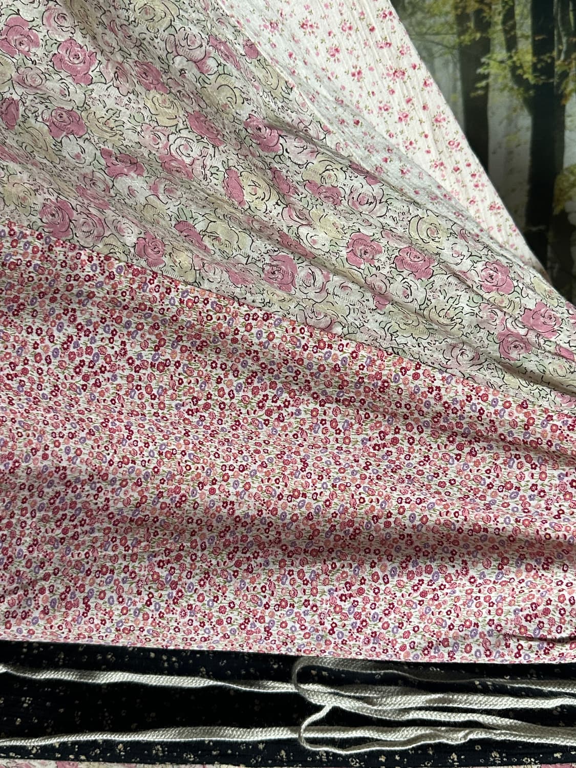 일본 katie 케이티 잔꽃 패치워크 패치 원피스 모리 모리걸  상품이미지3