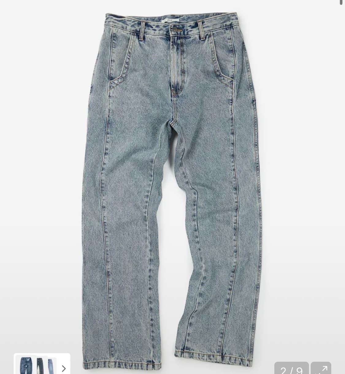 ETCE 이티씨이 플레어 데님 M 상품이미지1