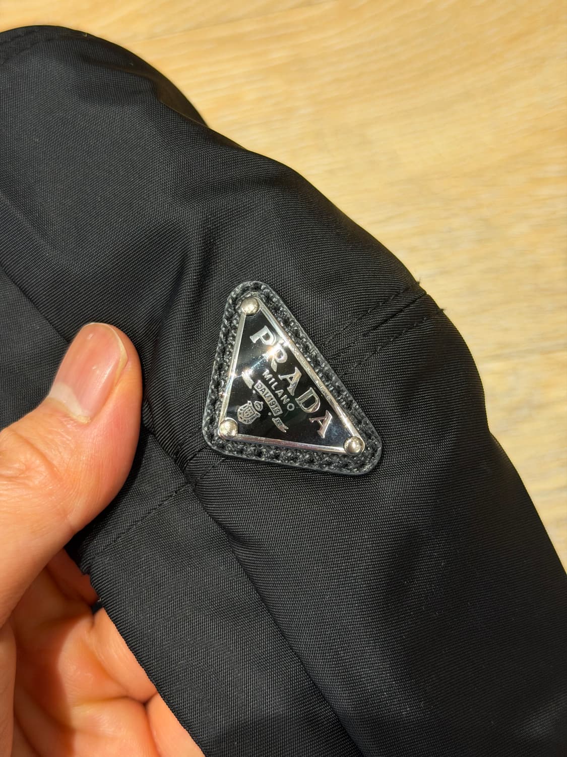 프라다 카스케트 S 블랙 상품이미지1