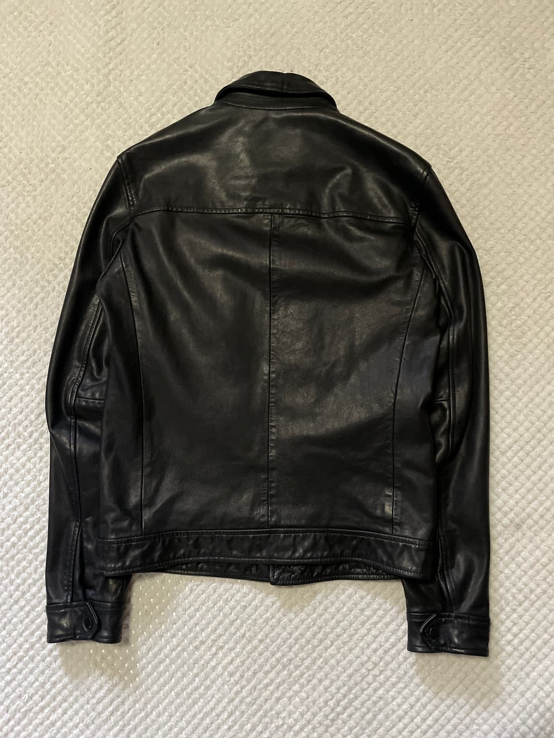 ALL SAINTS 올 세인츠 웨스턴 무드 LARK 염소가죽 레더 자켓 상품이미지3