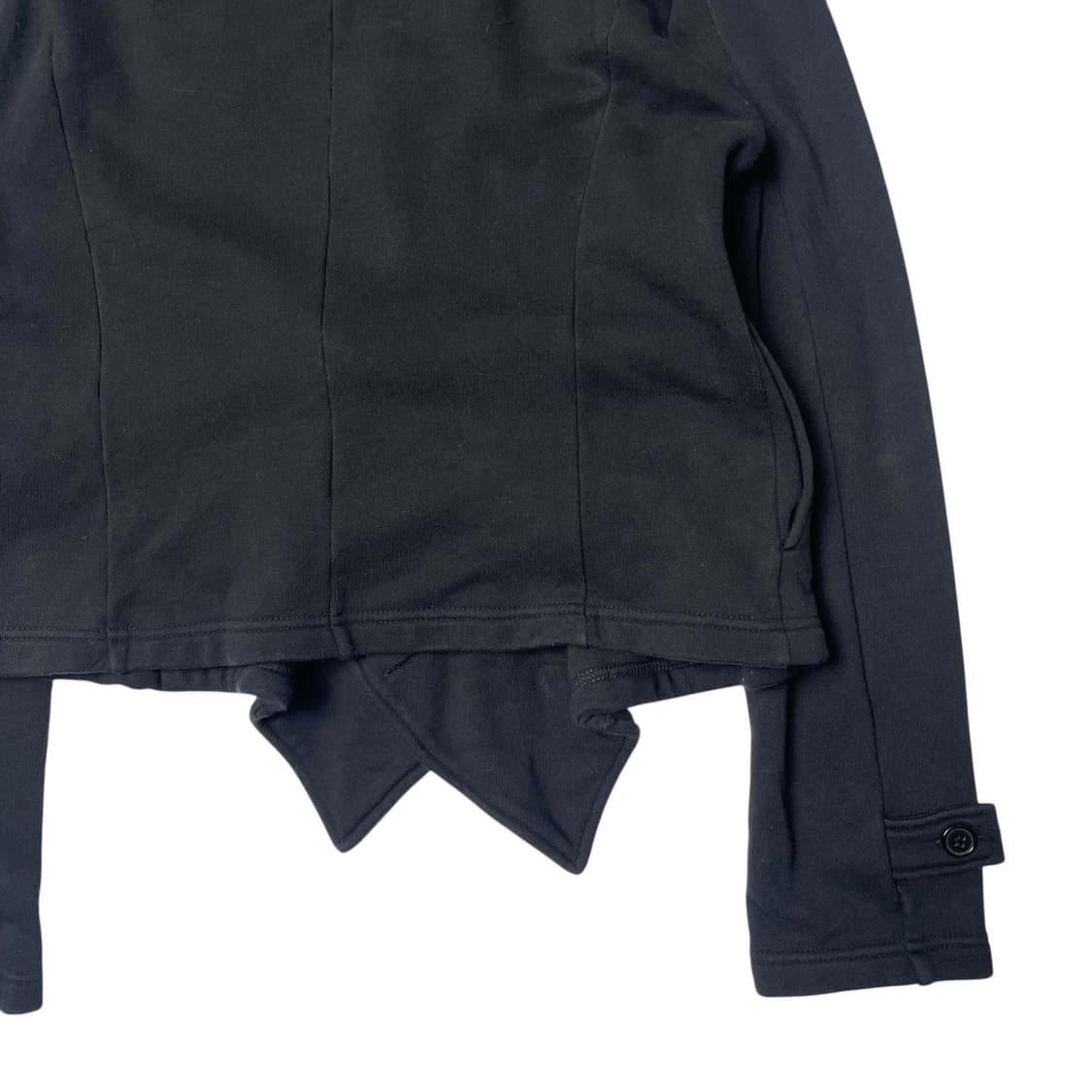 Gomme 셔링 언밸런스 후드 자켓 상품이미지8