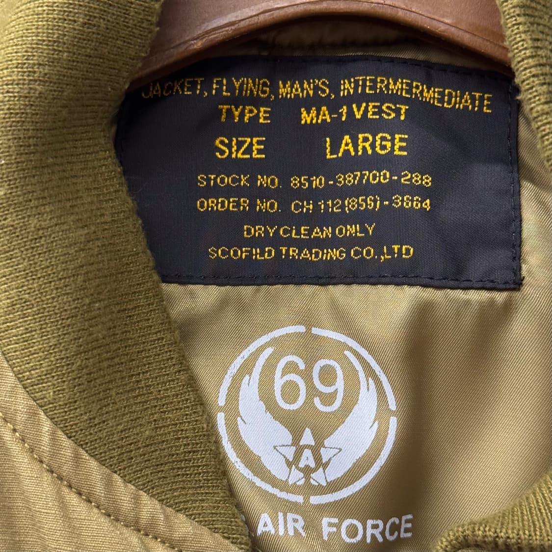 알파 인더스트리 밀리터리 멀티 포켓 항공 봄버 패딩 베스트  상품이미지5