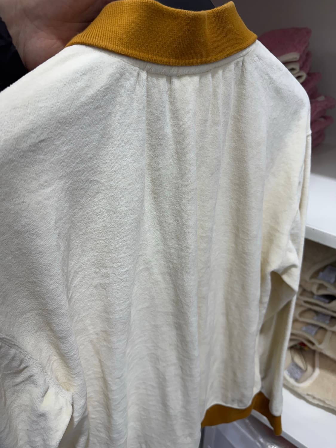 오베이 테리 카리 셔츠 M 상품이미지5