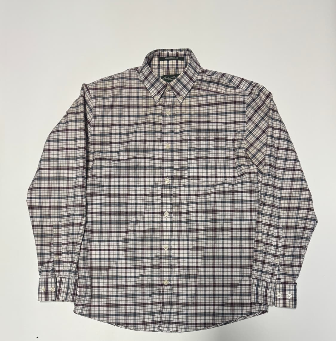 남여공용 일본 에디바우어 귀여운 체크셔츠 S 상품이미지1