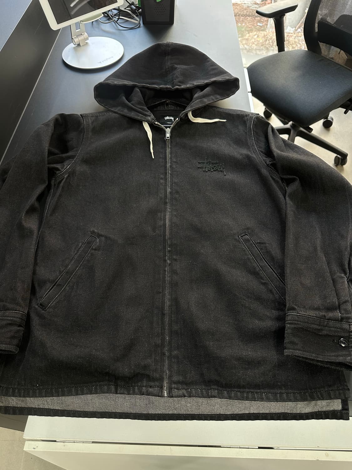 스투시 자수빅로고 데님 워크자켓 상품이미지6