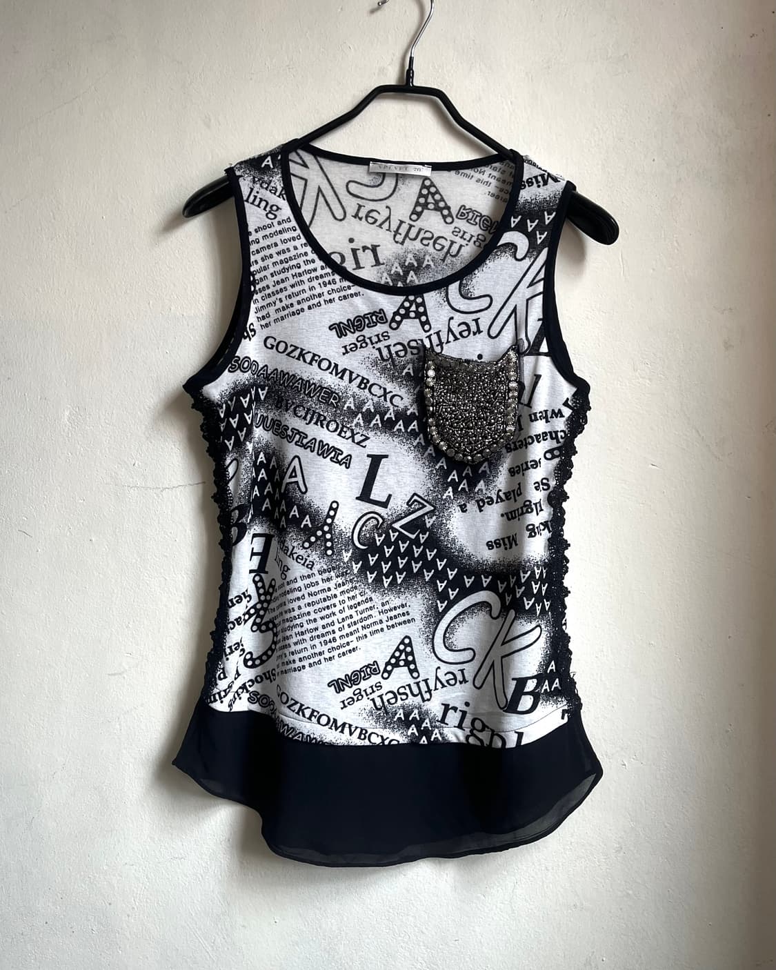 Jpn Vintage Studs Pocket Punk Sleeveless 상품이미지4