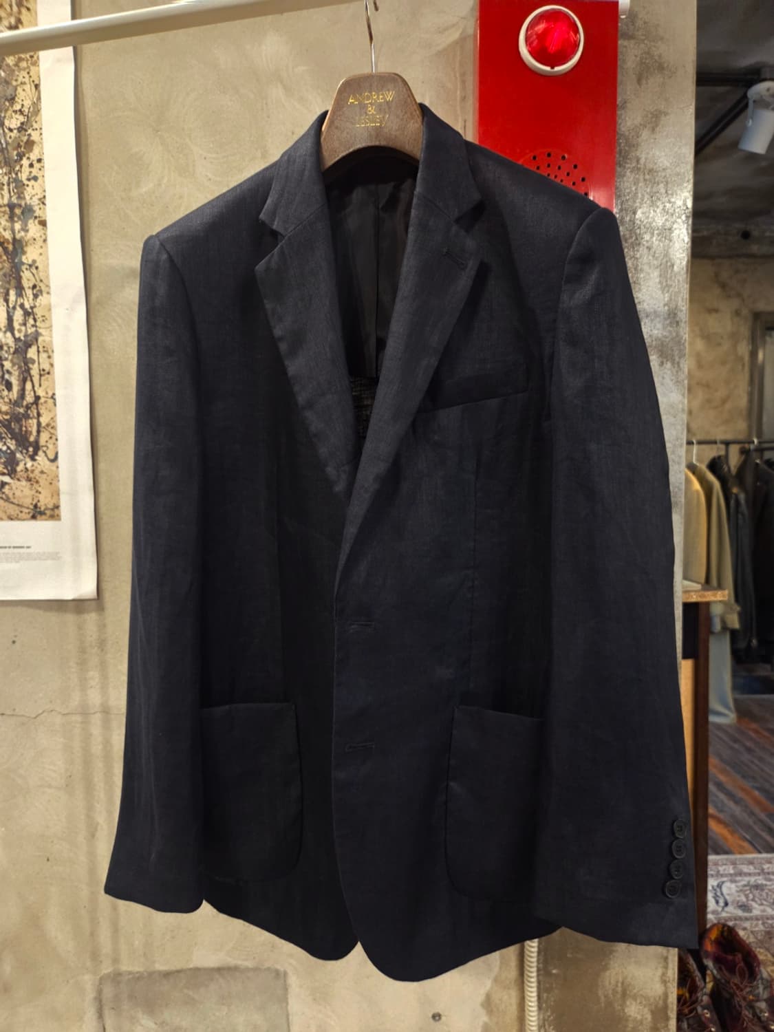 아쿠아스큐텀 린넨자켓 상품이미지1