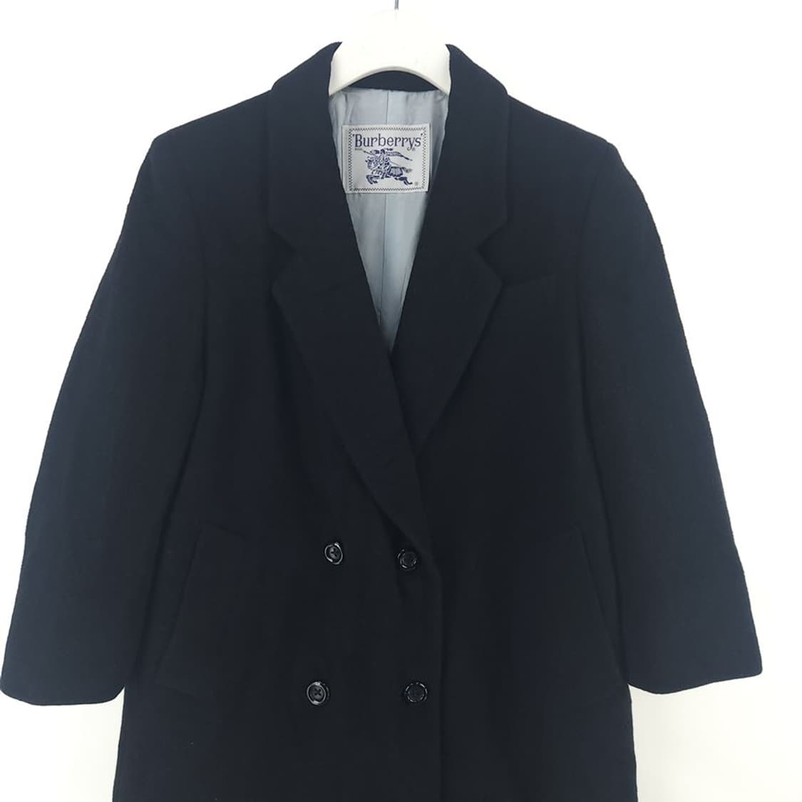 [여M]버버리 블랙 울 모직 코트[Y5C-272] 상품이미지2