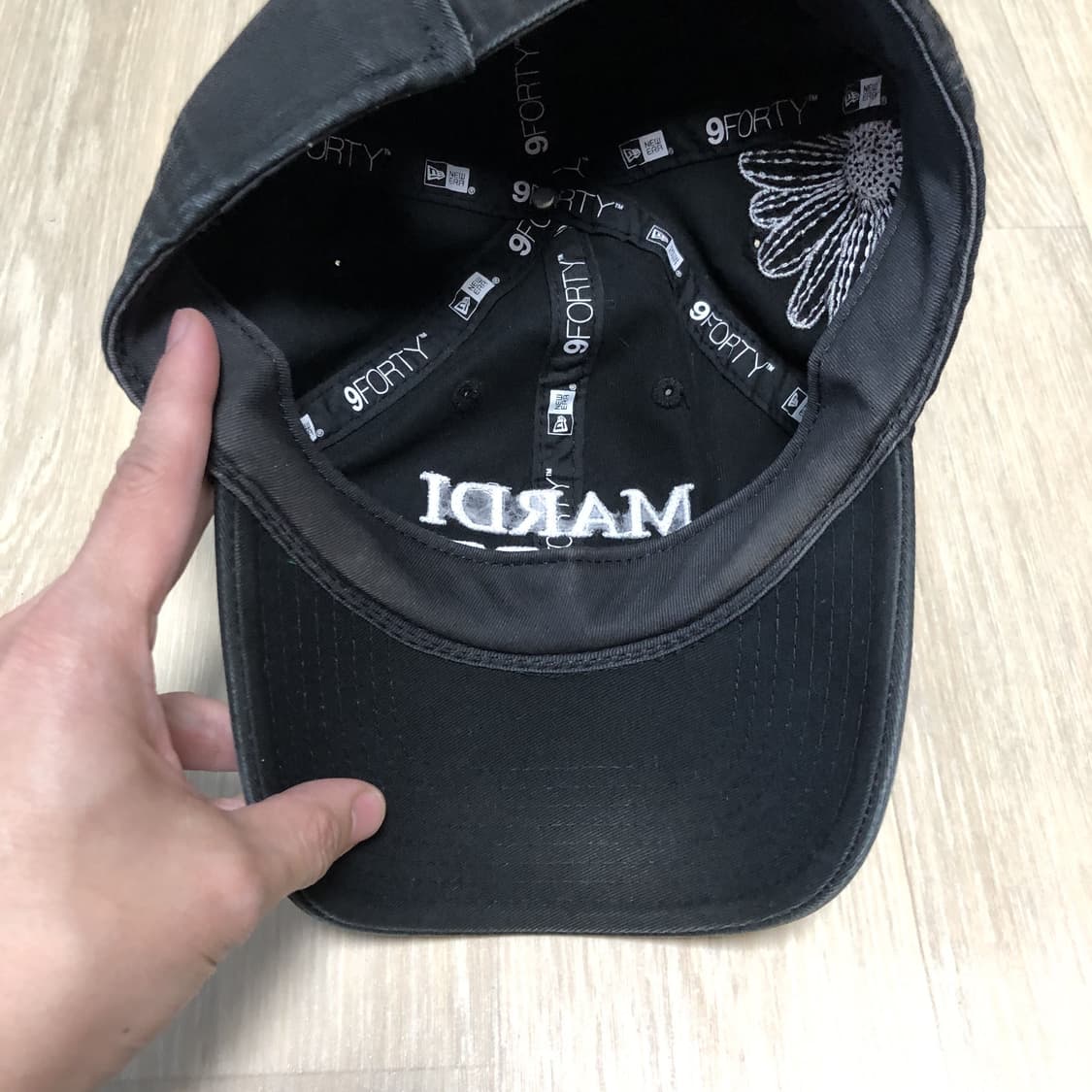 (ONE SIZE) 마르디 메크르디 뉴에라 플레르드리스 언스트럭쳐 볼캡 상품이미지6