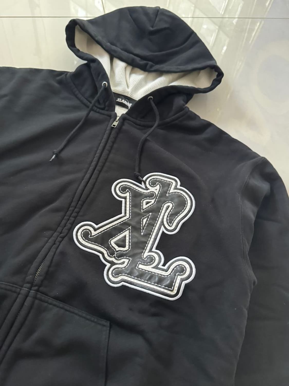 PATCHED THERMAL ZIP UP HOODIE 집업 후드티 상품이미지5