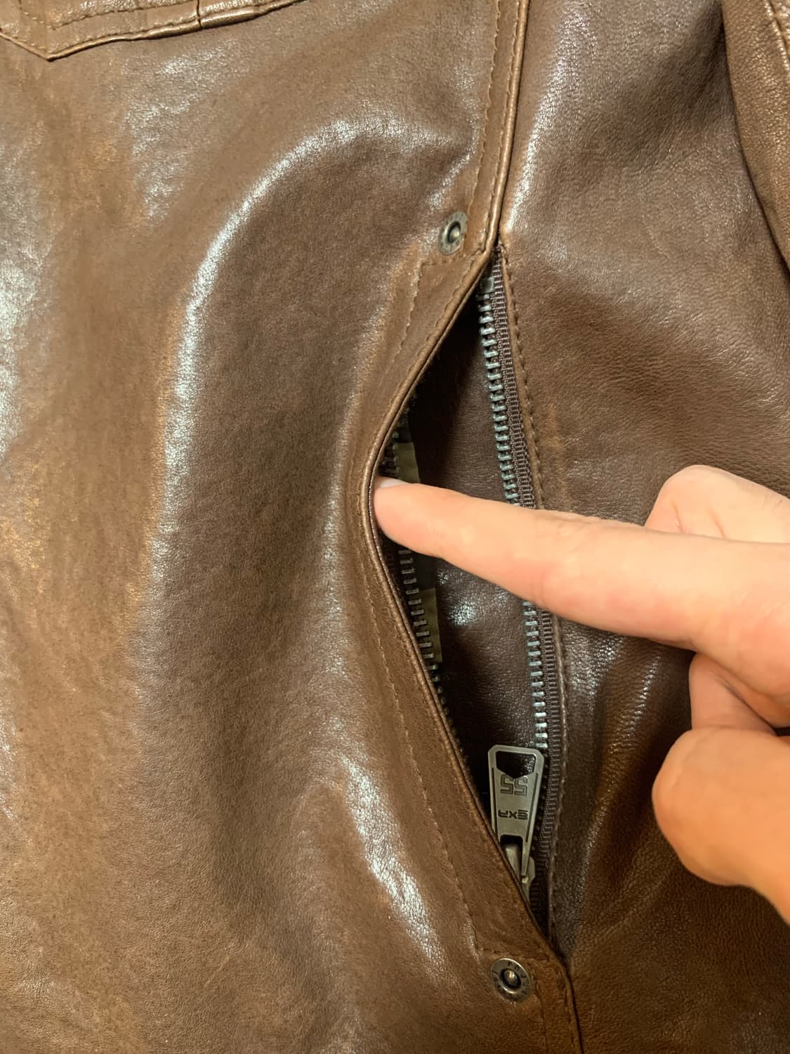 EXR 양가죽 레이싱자켓 상품이미지5