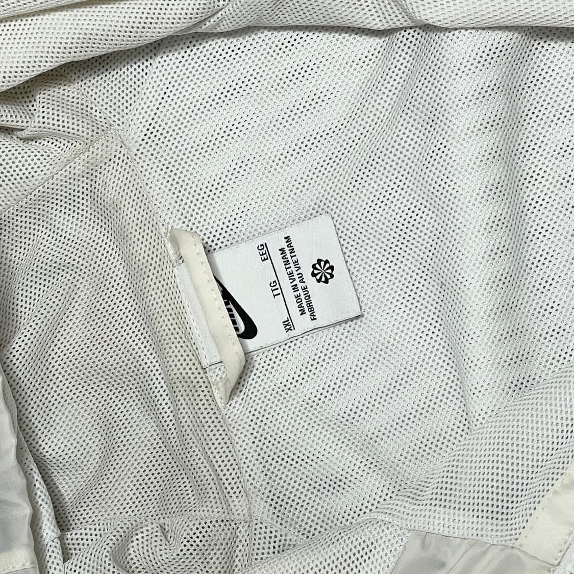 나이키 스몰로고 카키 바람막이 점퍼 남성XXL 상품이미지3