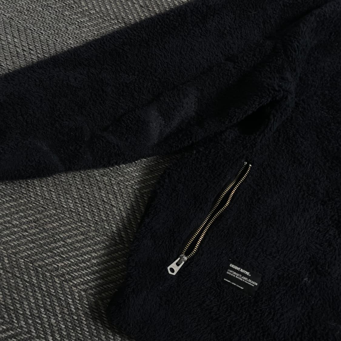 Groove Rhyme 하이넥 쉐르파 플리스 반집업y 4726 상품이미지6