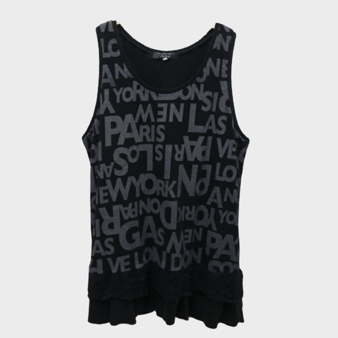 빈티지 펑크 레이어드 원피스 상품이미지1