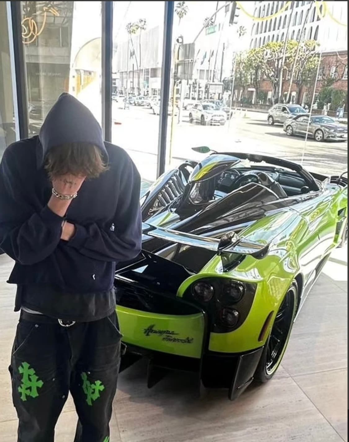 러셀 네이비 후드티 80s 상품이미지1