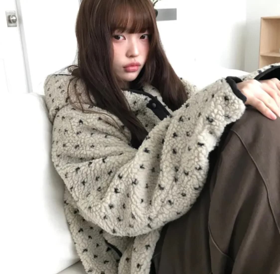 도트 뽀글이  상품이미지1