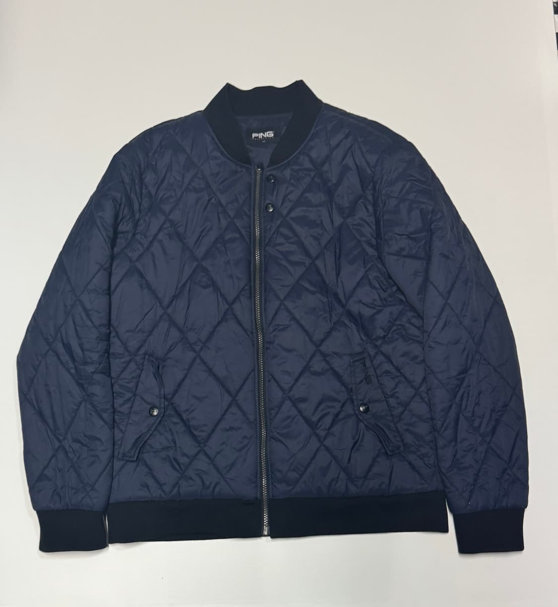 핑 ping 골프 블루종 패딩 퀄팅 자켓 L 상품이미지1