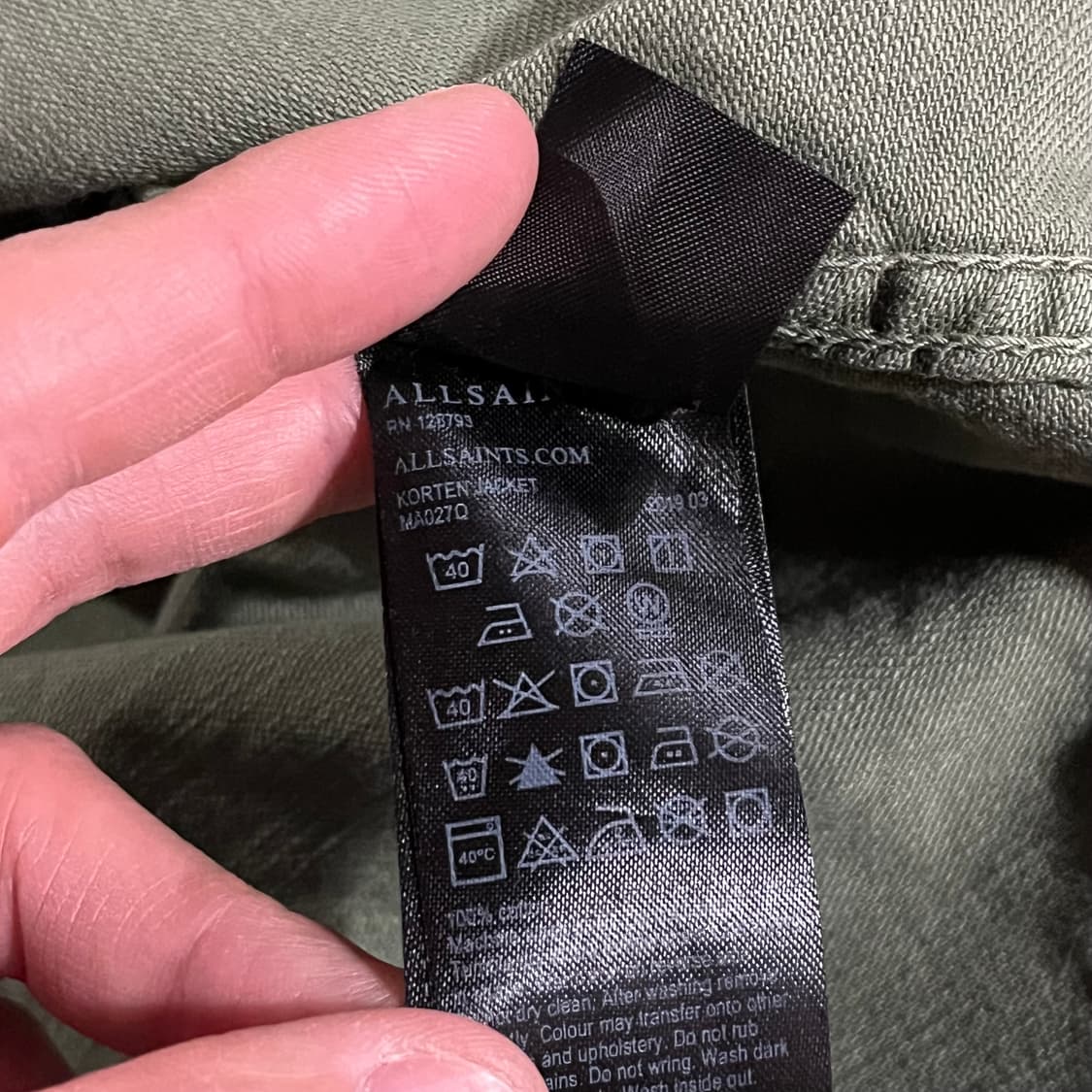 [110] 올세인츠 밀리터리 오버셔켓 상품이미지7