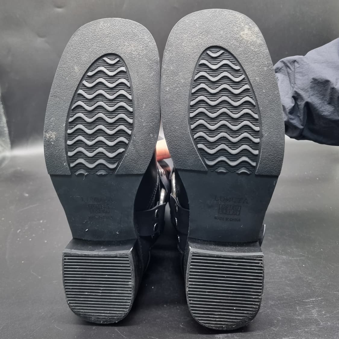 LUMUTA 레더남성부츠 260 굽5.5 상품이미지3