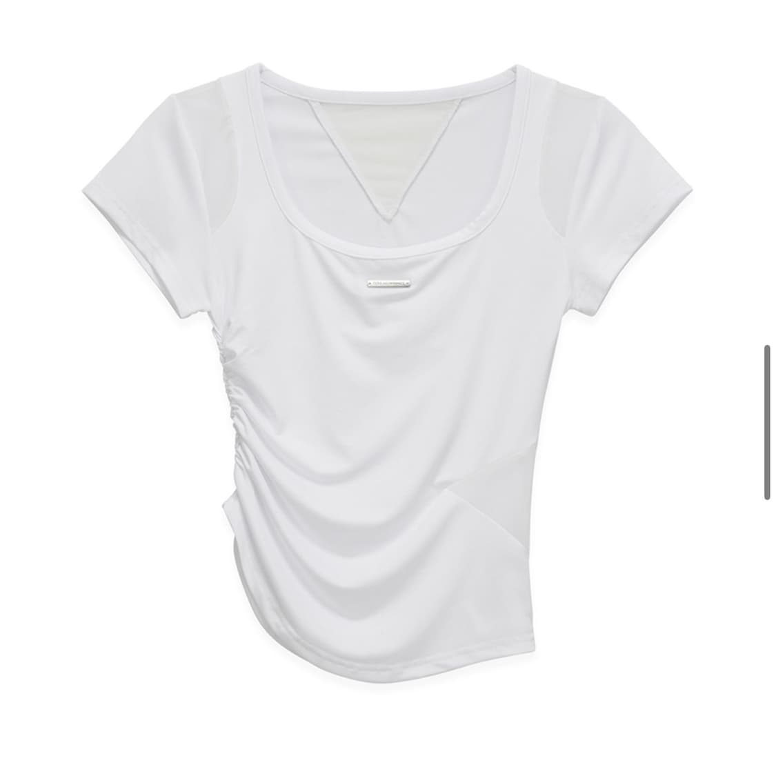 에트오소메 Modern Square Shirring Tee 상품이미지4