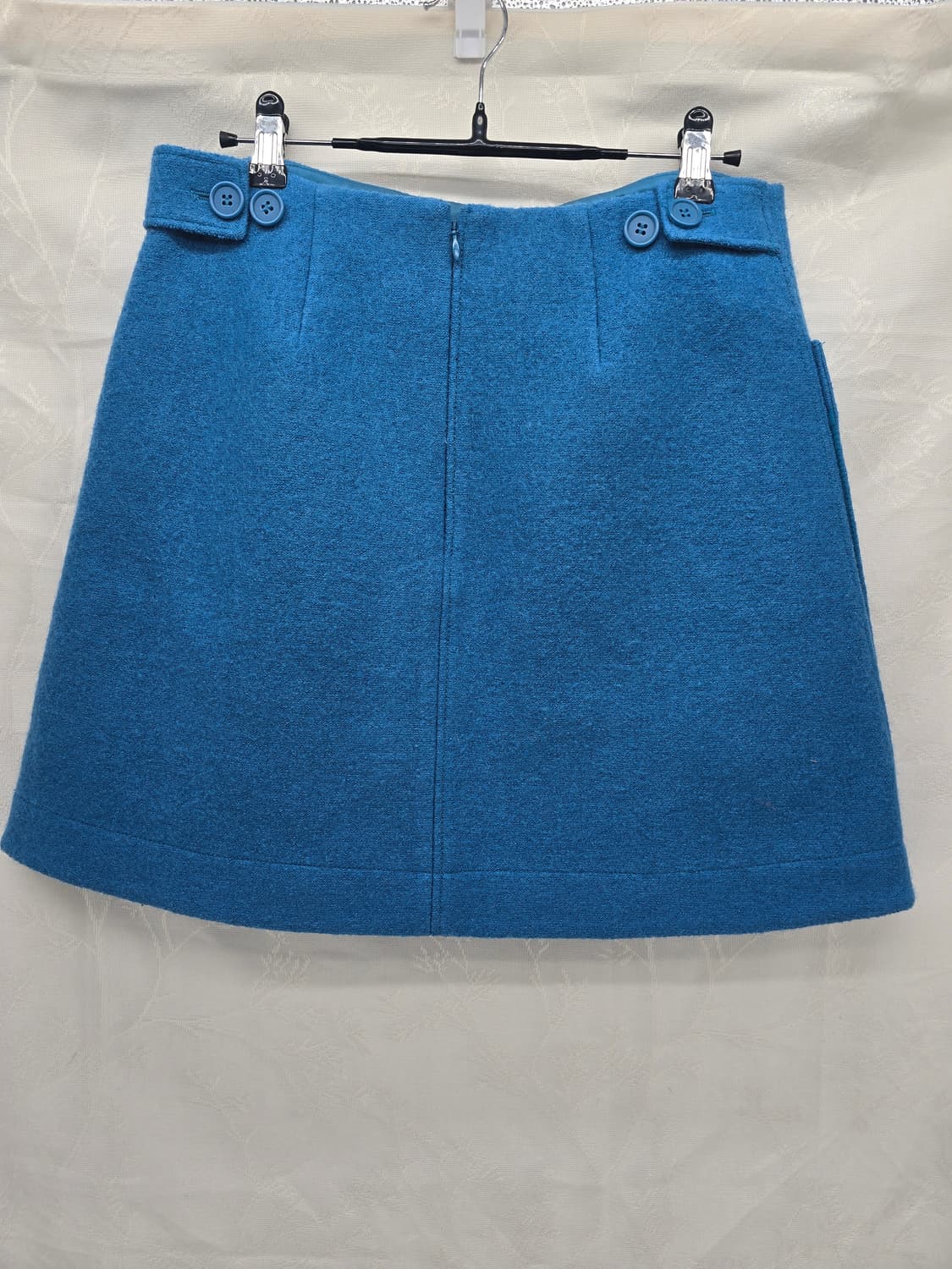 COS 파란색 울 스커트 100% Woolen A-line 상품이미지2