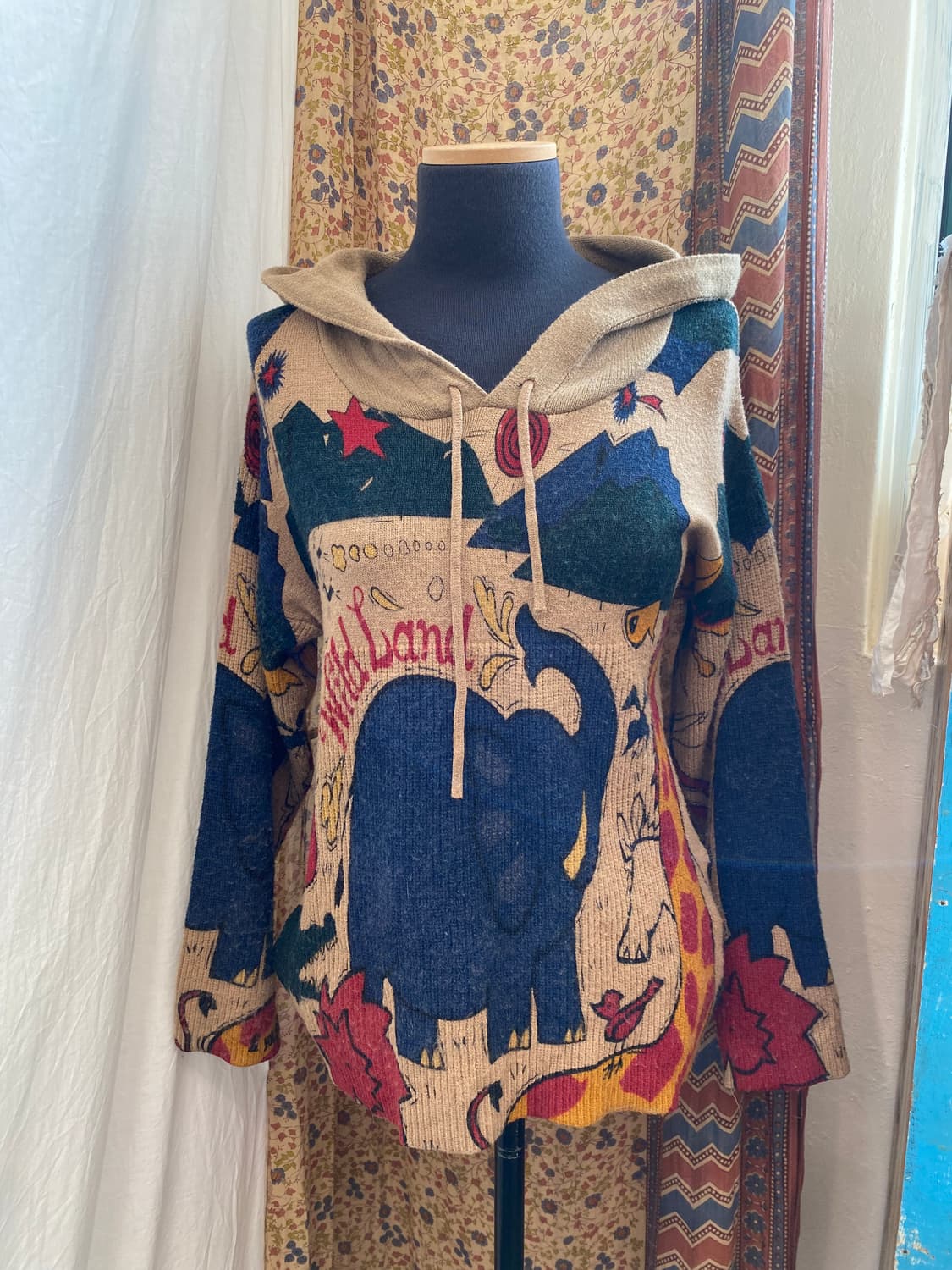 T'S COLLECTION 유니크 후드 니트(M-L) 상품이미지2