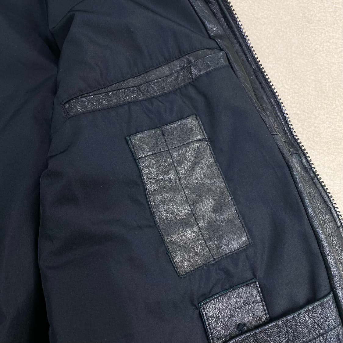 긱테일러 램스킨 신슐레이트 리얼 레더 자켓 (105) 상품이미지6