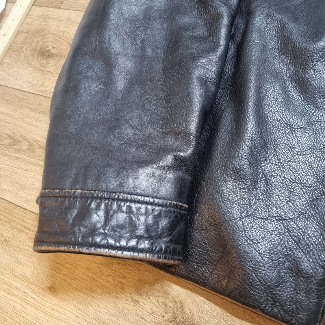 올드갭 브라운 레더자켓 L 상품이미지3