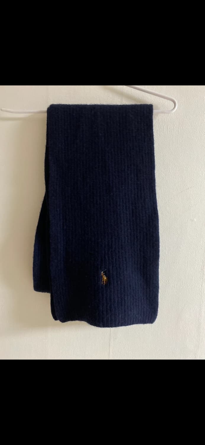 폴로 랄프로렌 네이비 머플러 상품이미지1