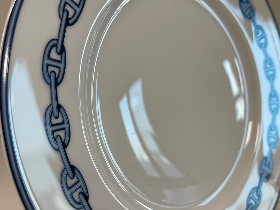 에르메스 샹달 블루 플레이트 1P HERMES 상품이미지6