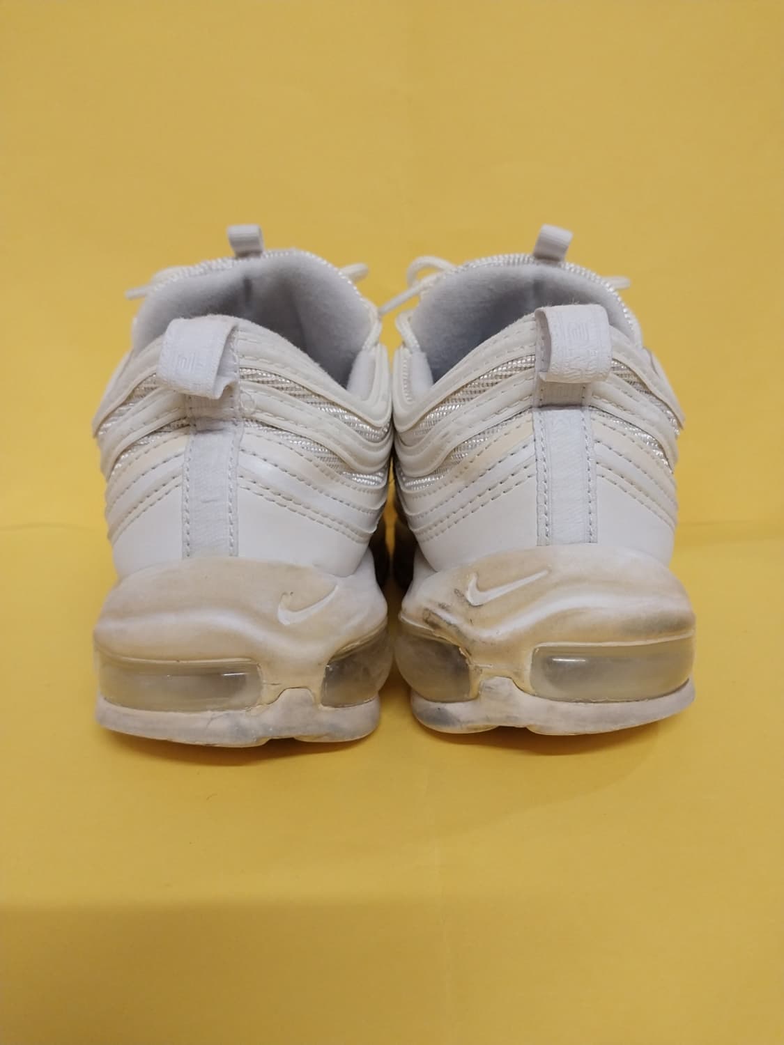 남성 나이키 에어맥스 97 화이트 운동화 (265) 상품이미지4