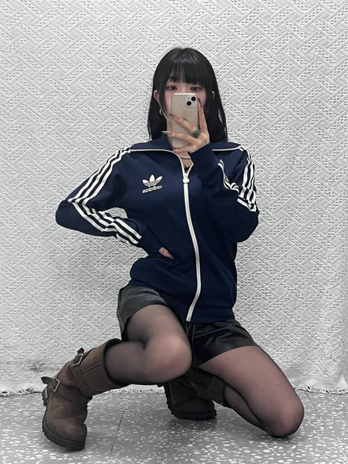 아디다스 빈티지 레트로 유로파 슬림핏 져지 집업 90 C11738 상품이미지1